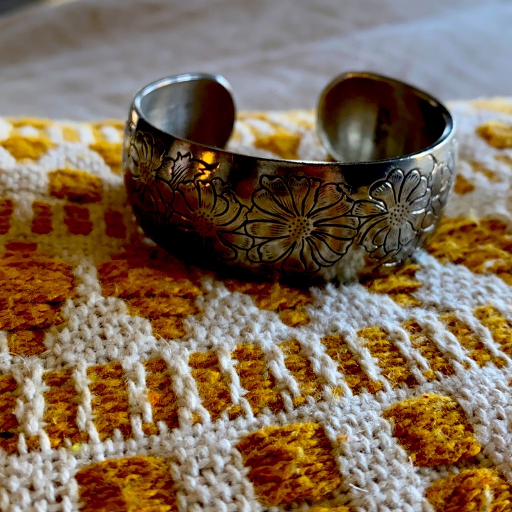 Pewter bracelet
